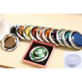 Glass Jeweled Compact Mirror